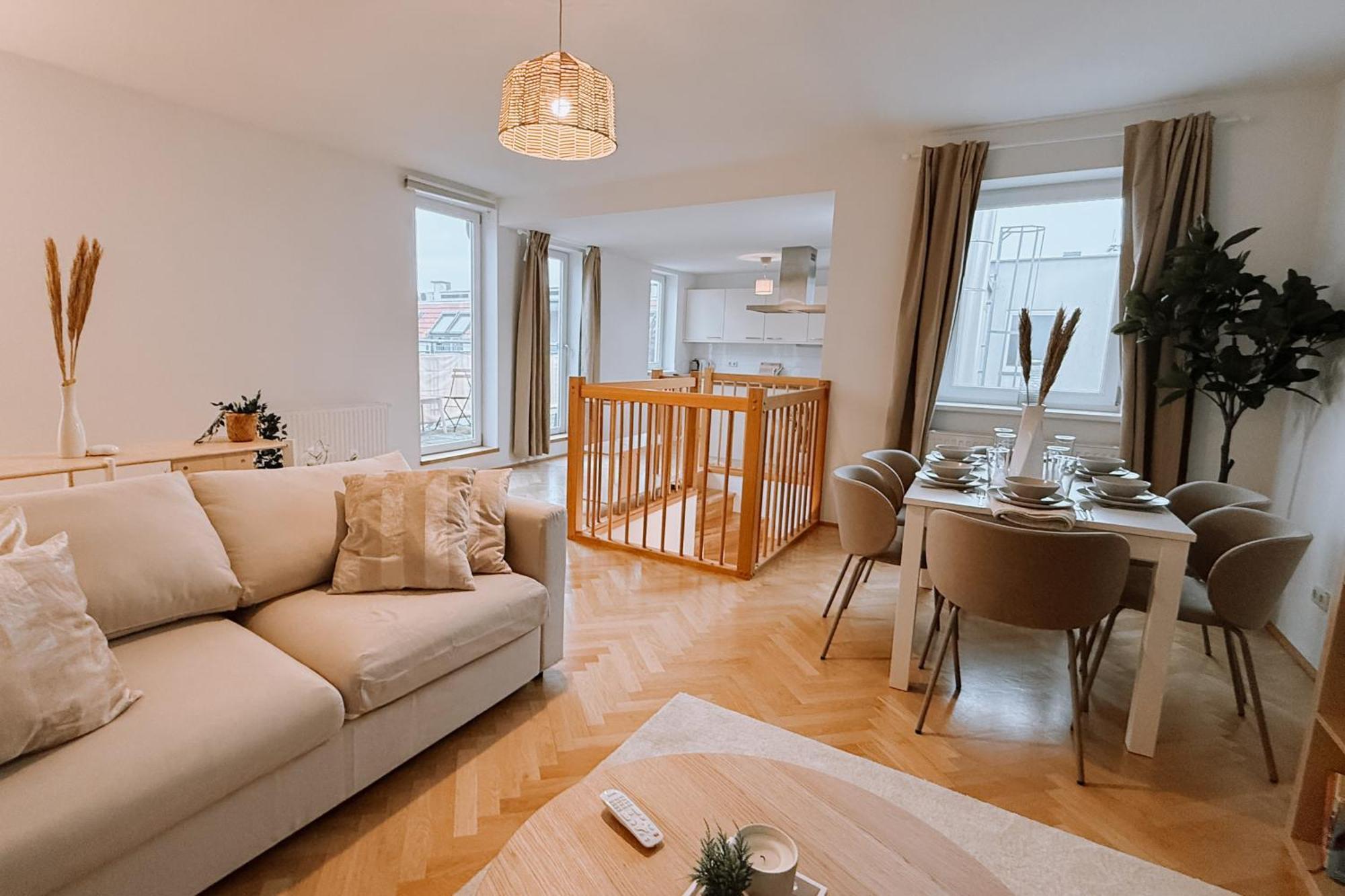 90Qm, 3 Bedrooms, Near Schoenbrunn, Balcony - Axara Housing Wenen Buitenkant foto
